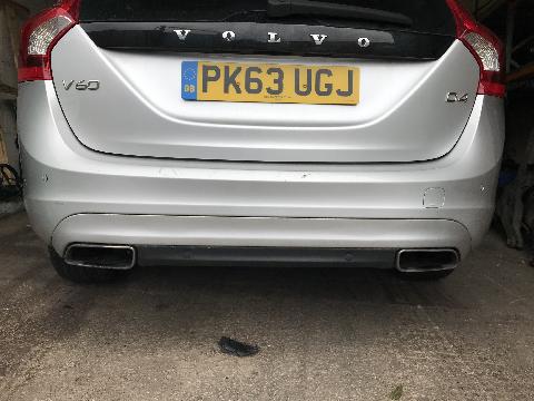 VOLVO V60 REAR BUMPER 2009-2017